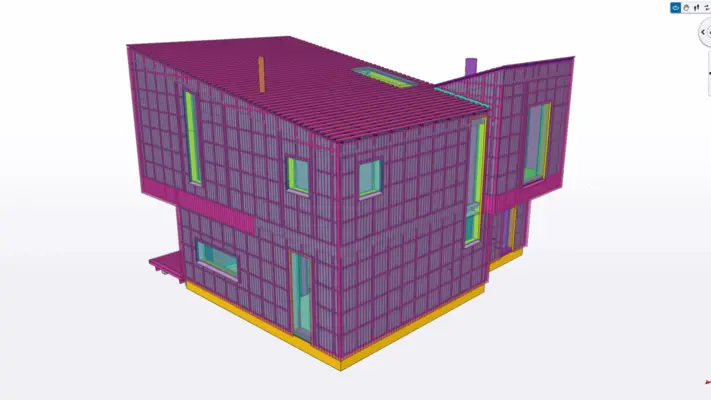 Image from Nurmenuku gallery. Timber Structure building.